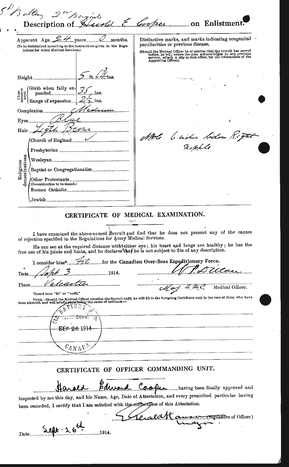 Personnel Records of the First World War - CEF 057521b