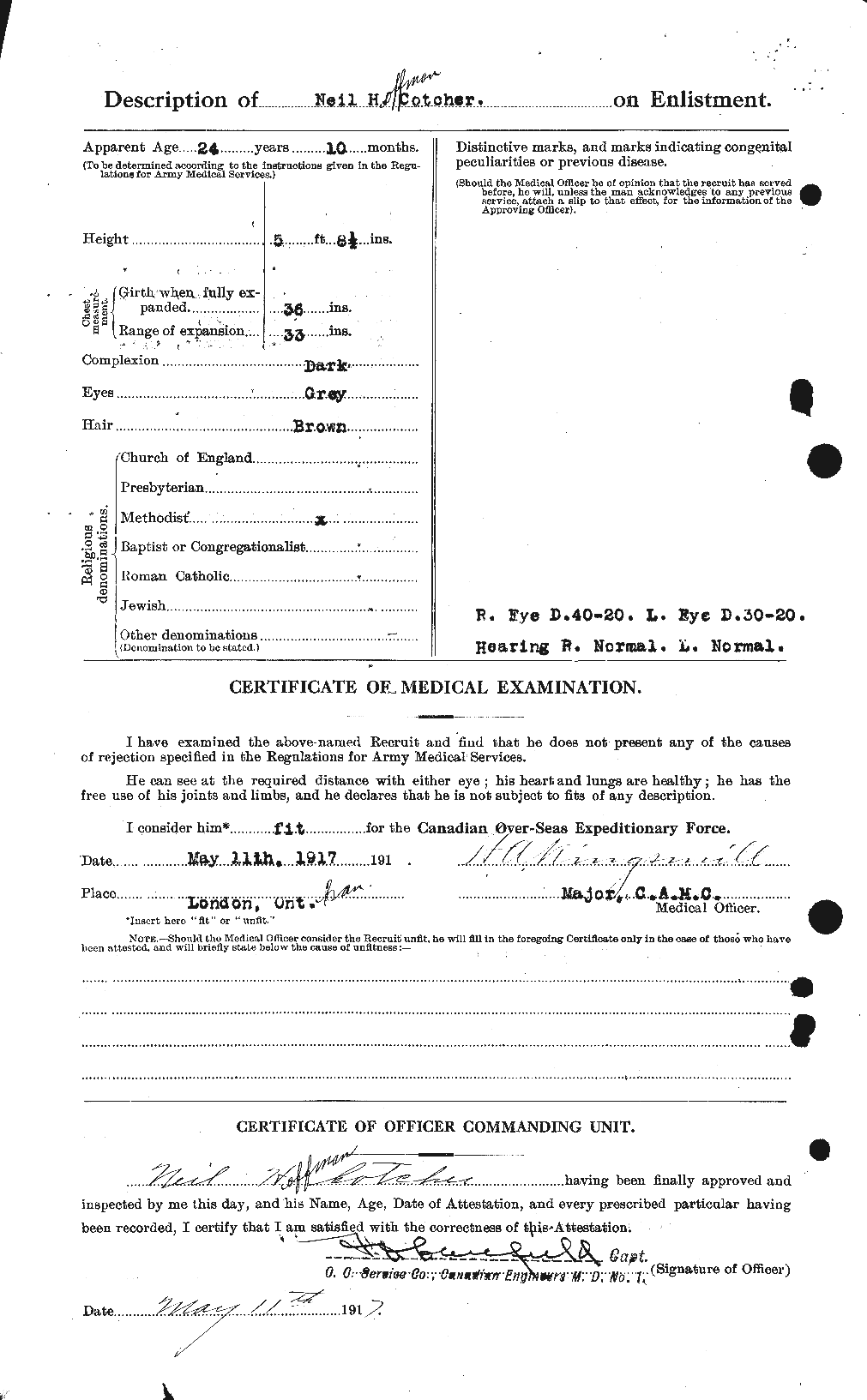 Personnel Records of the First World War - CEF 059051b