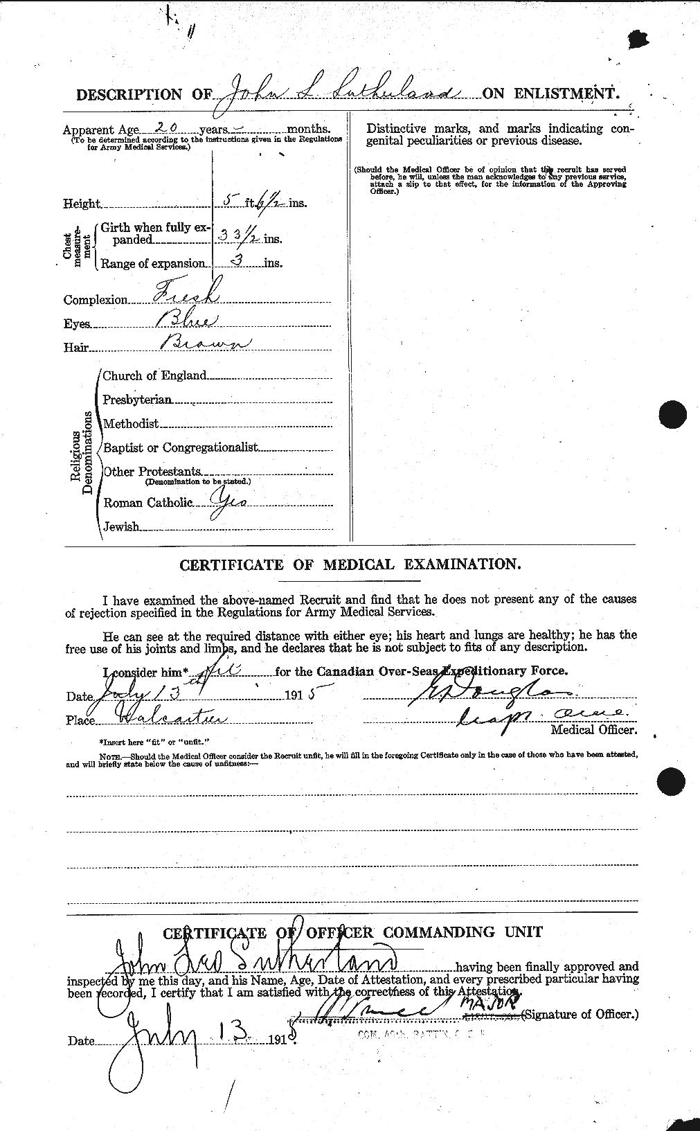 Personnel Records of the First World War - CEF 124682b