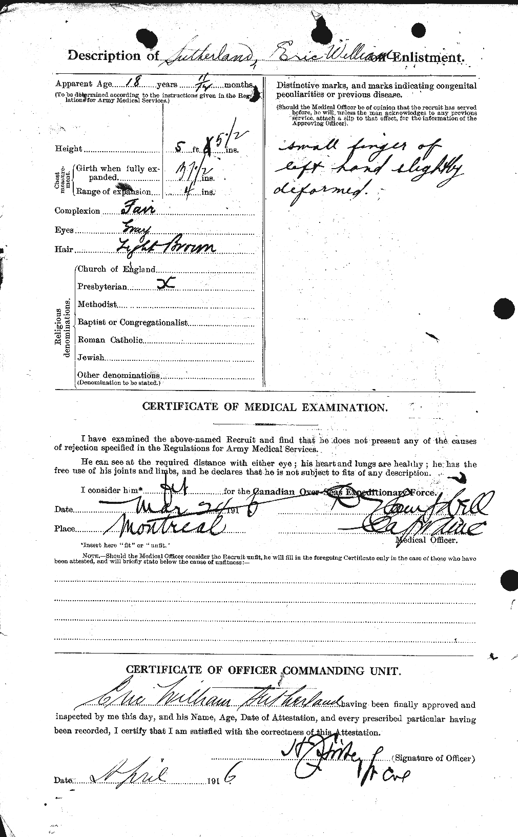 Personnel Records of the First World War - CEF 124897b
