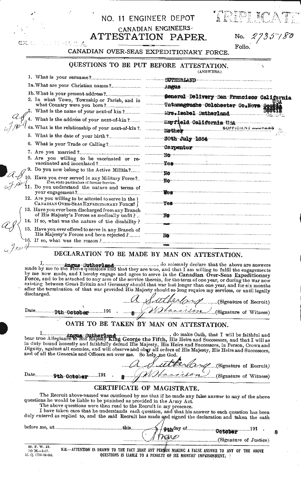 Personnel Records of the First World War - CEF 125328a