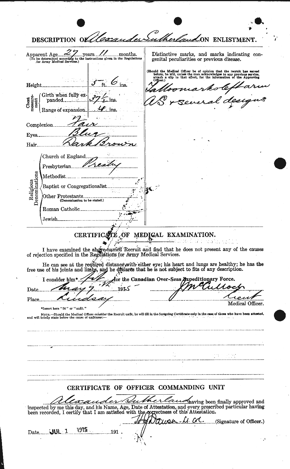 Personnel Records of the First World War - CEF 125356b