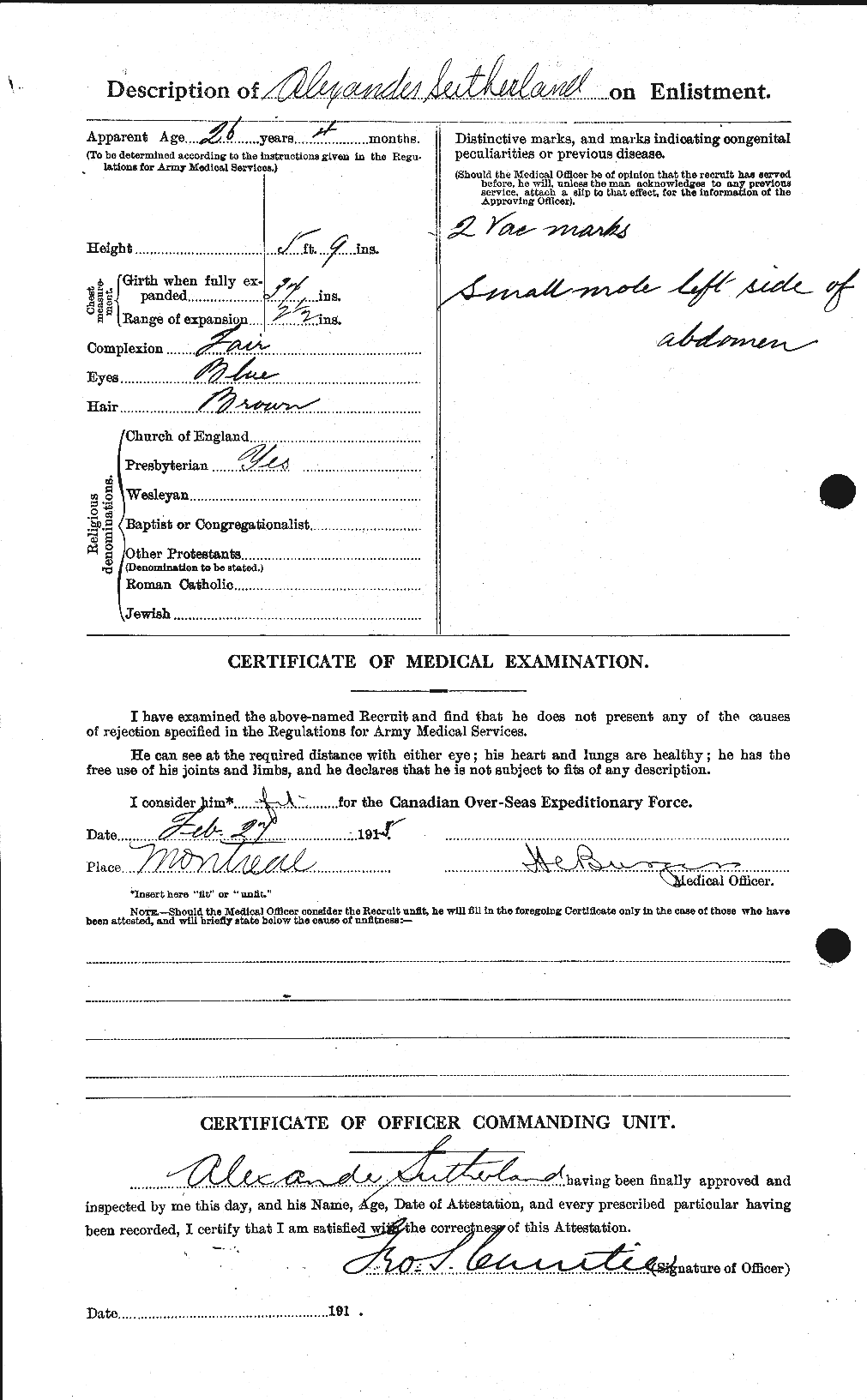 Personnel Records of the First World War - CEF 125360b
