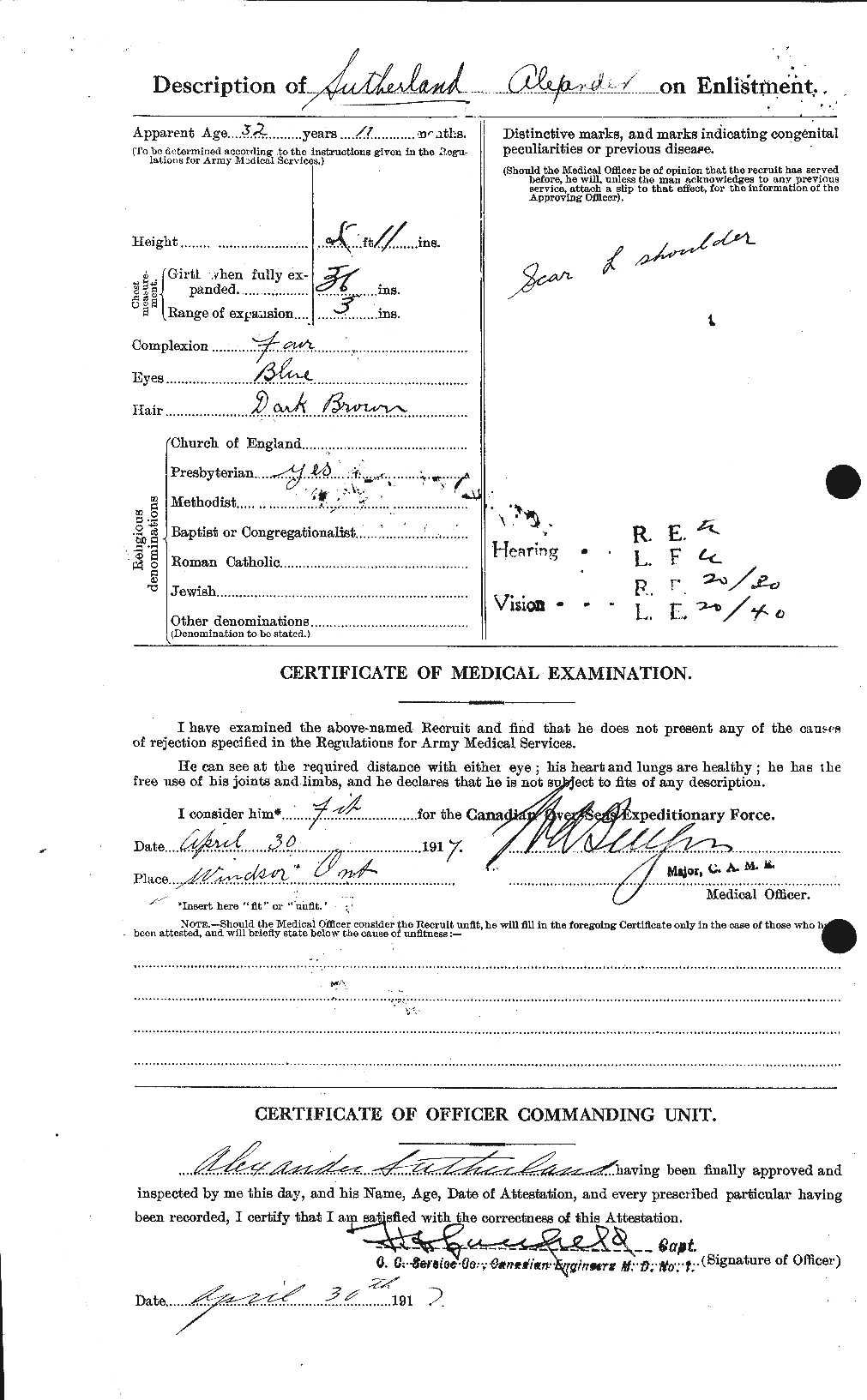 Personnel Records of the First World War - CEF 125369b