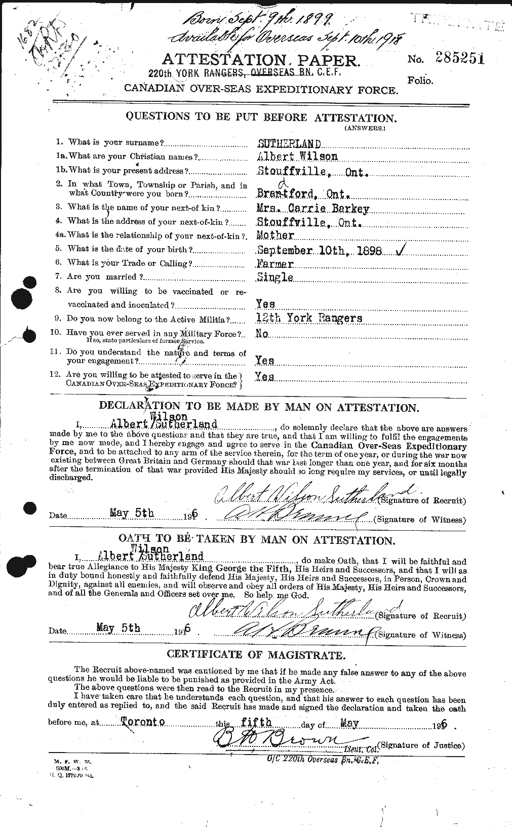 Personnel Records of the First World War - CEF 125380a