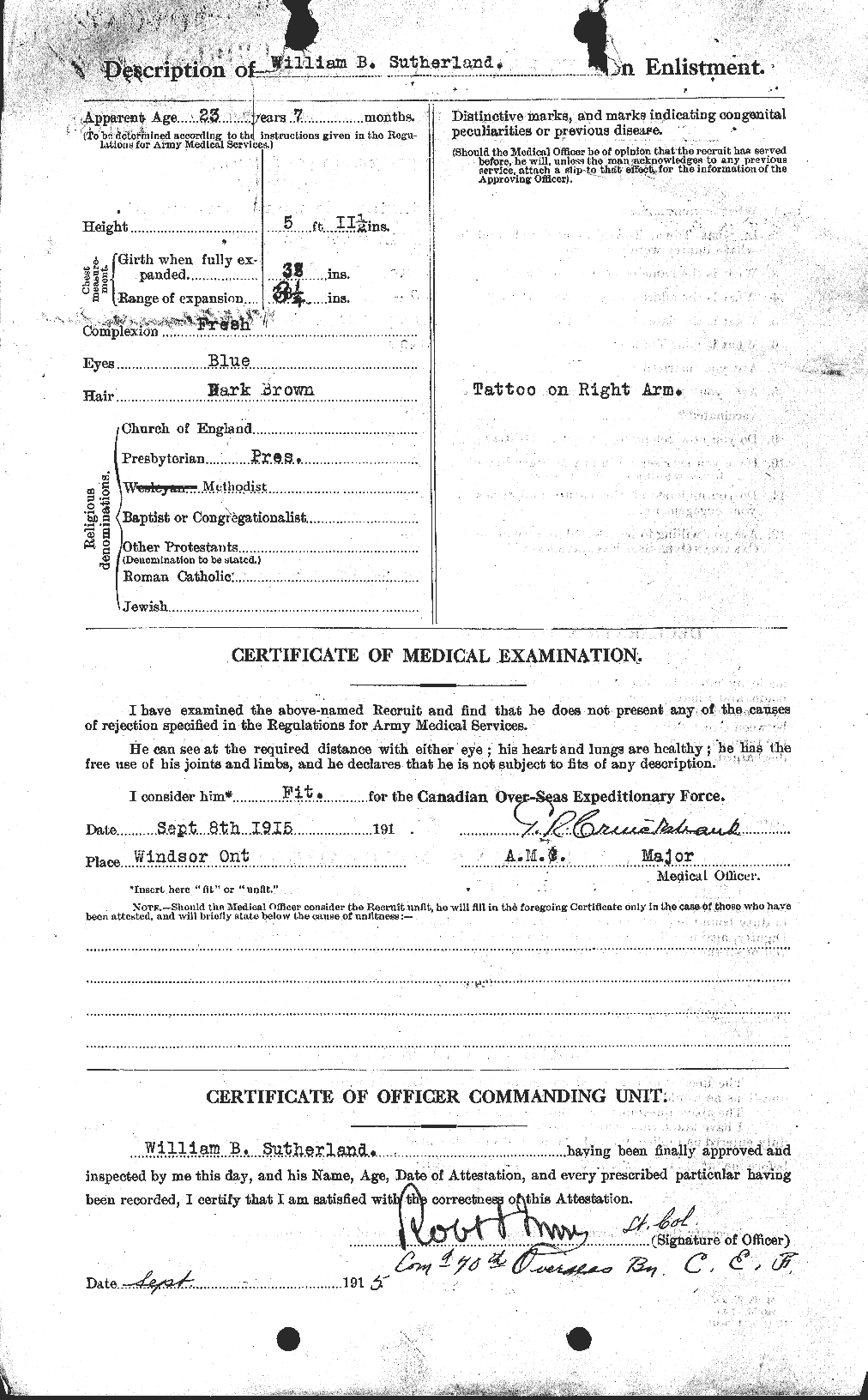 Personnel Records of the First World War - CEF 125444b