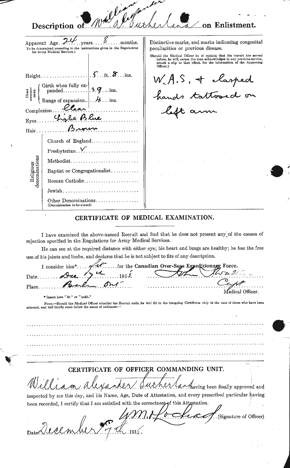 Personnel Records of the First World War - CEF 126448b