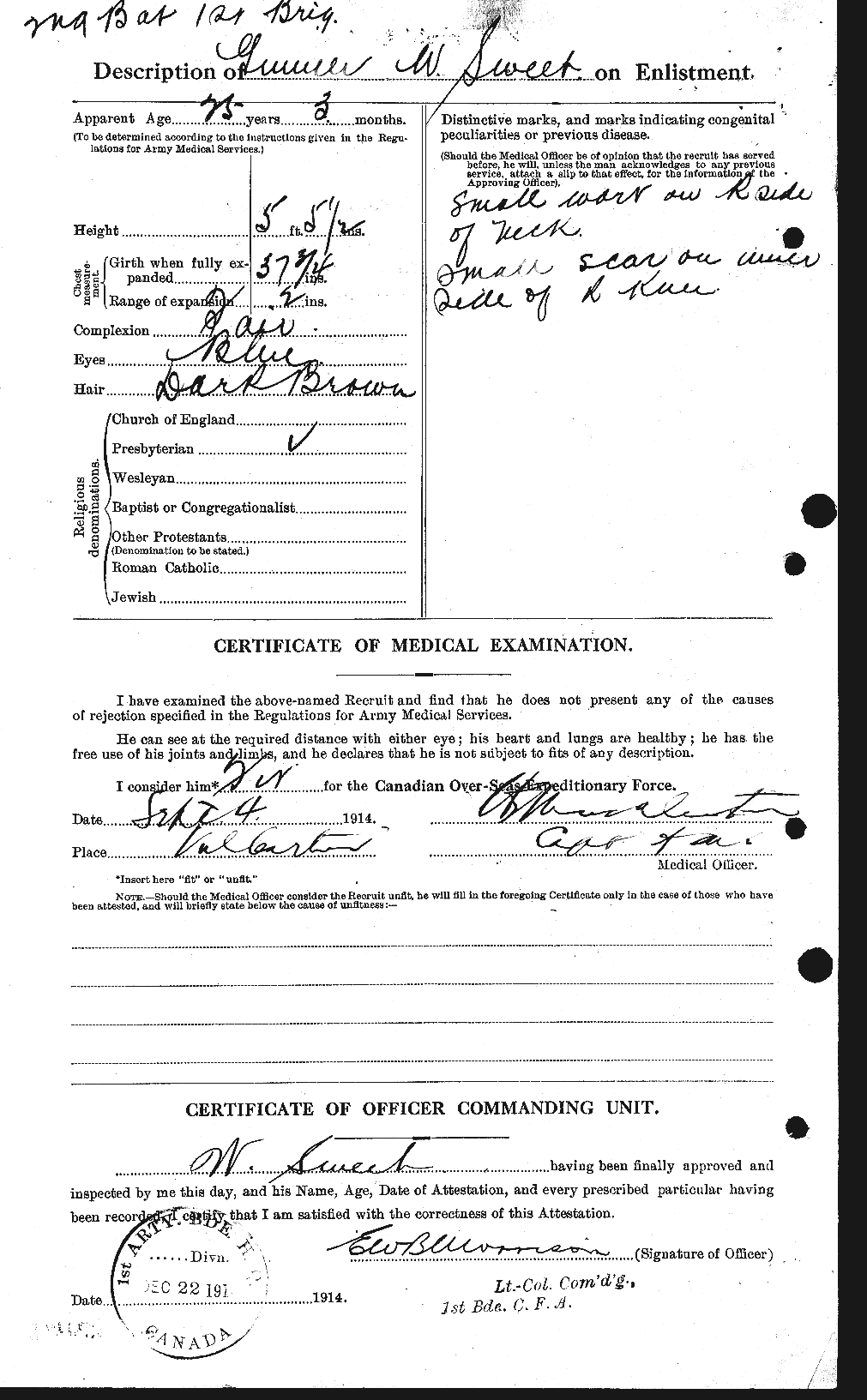 Personnel Records of the First World War - CEF 129381b