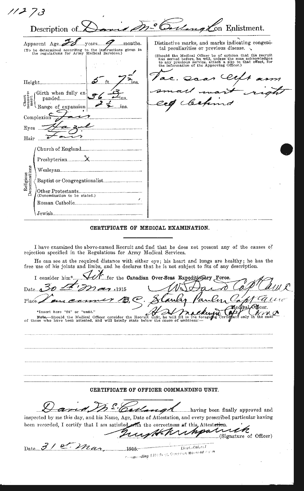 Personnel Records of the First World War - CEF 136978b