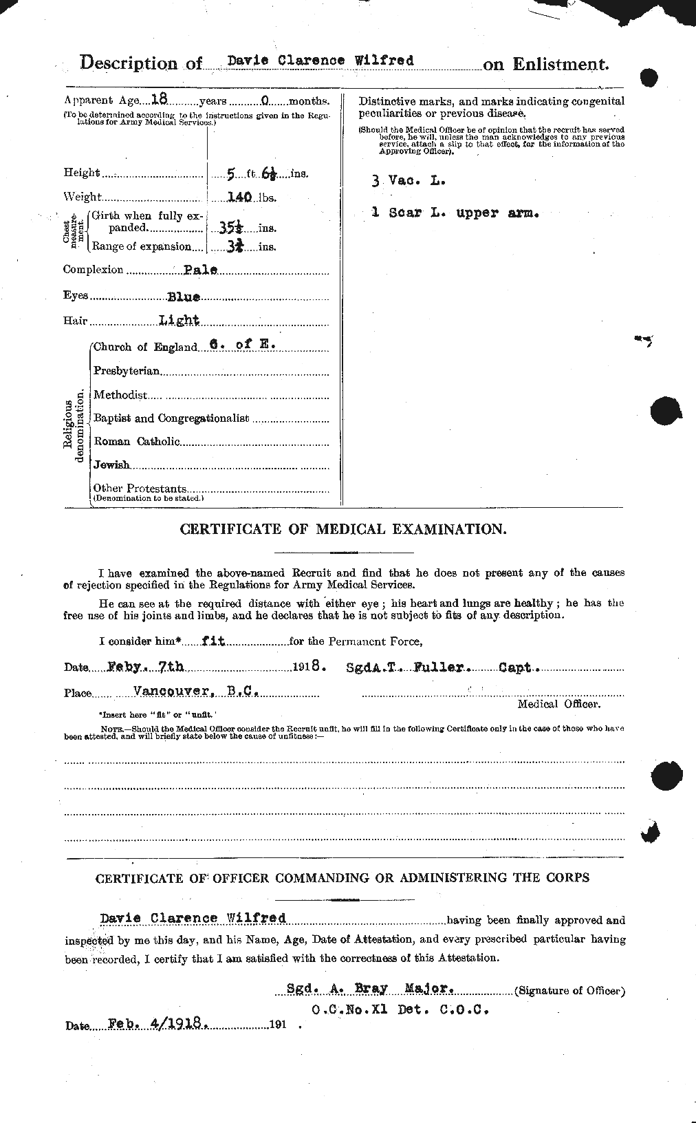 Personnel Records of the First World War - CEF 278817b