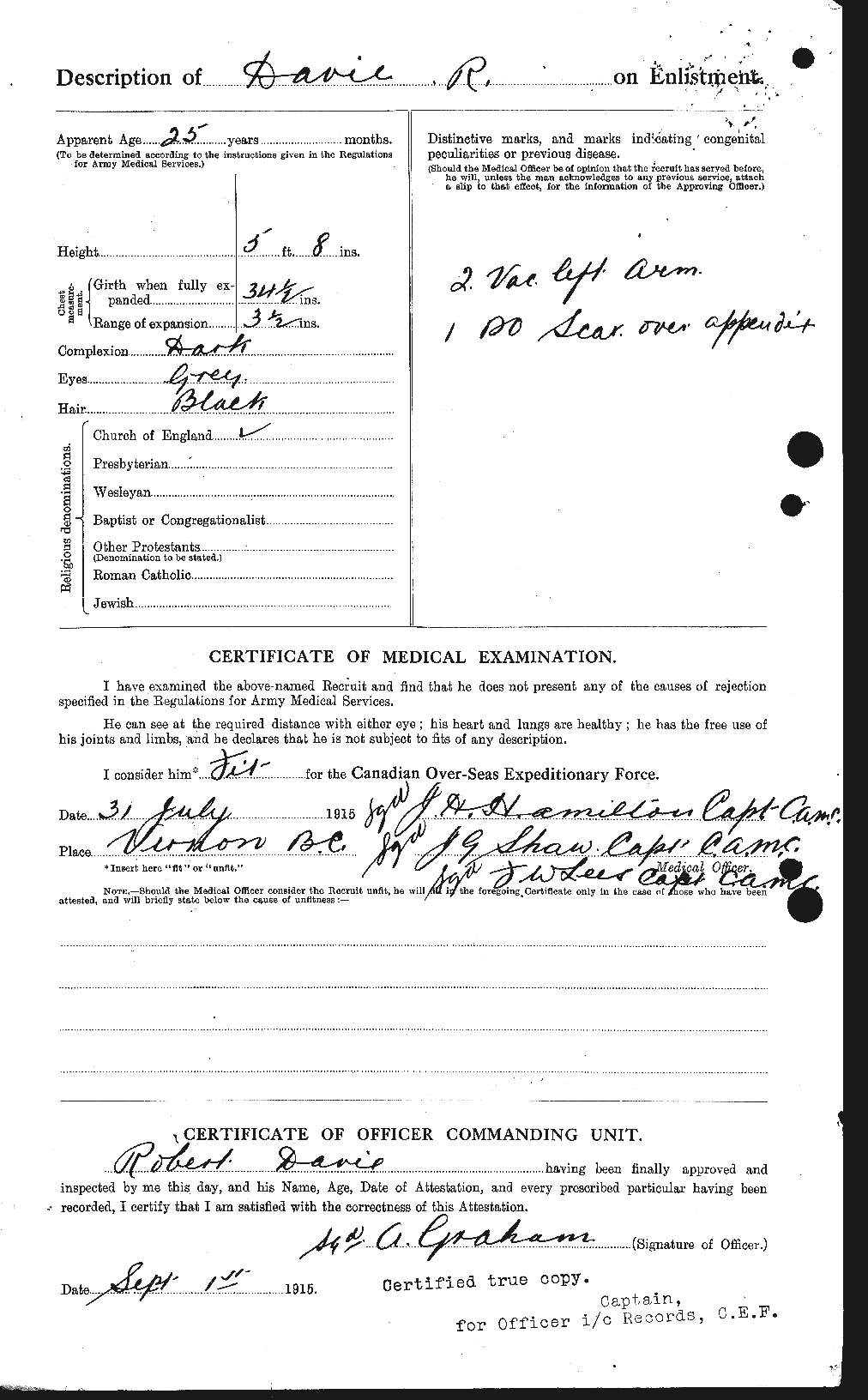 Personnel Records of the First World War - CEF 278842b