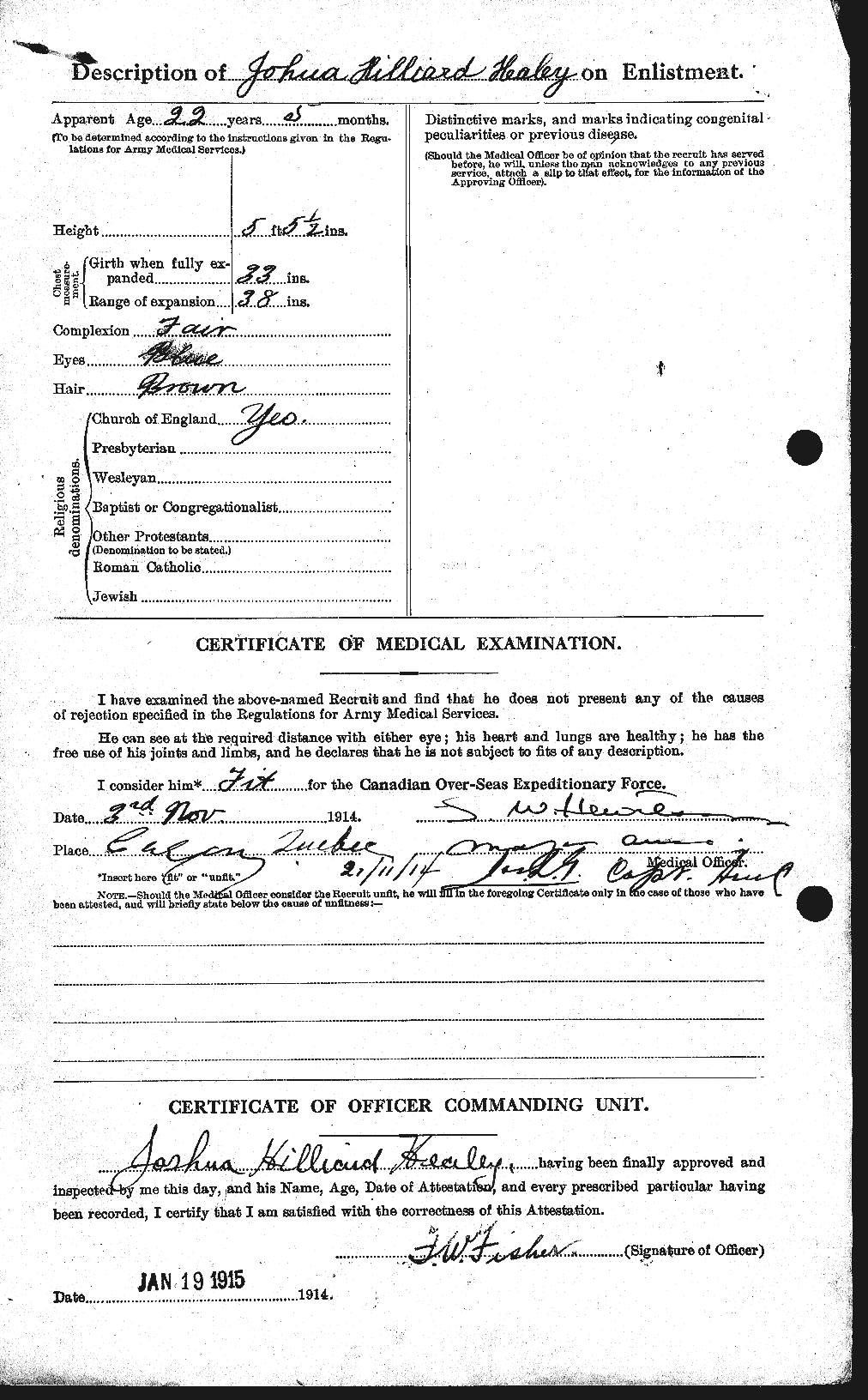 Personnel Records of the First World War - CEF 383831b