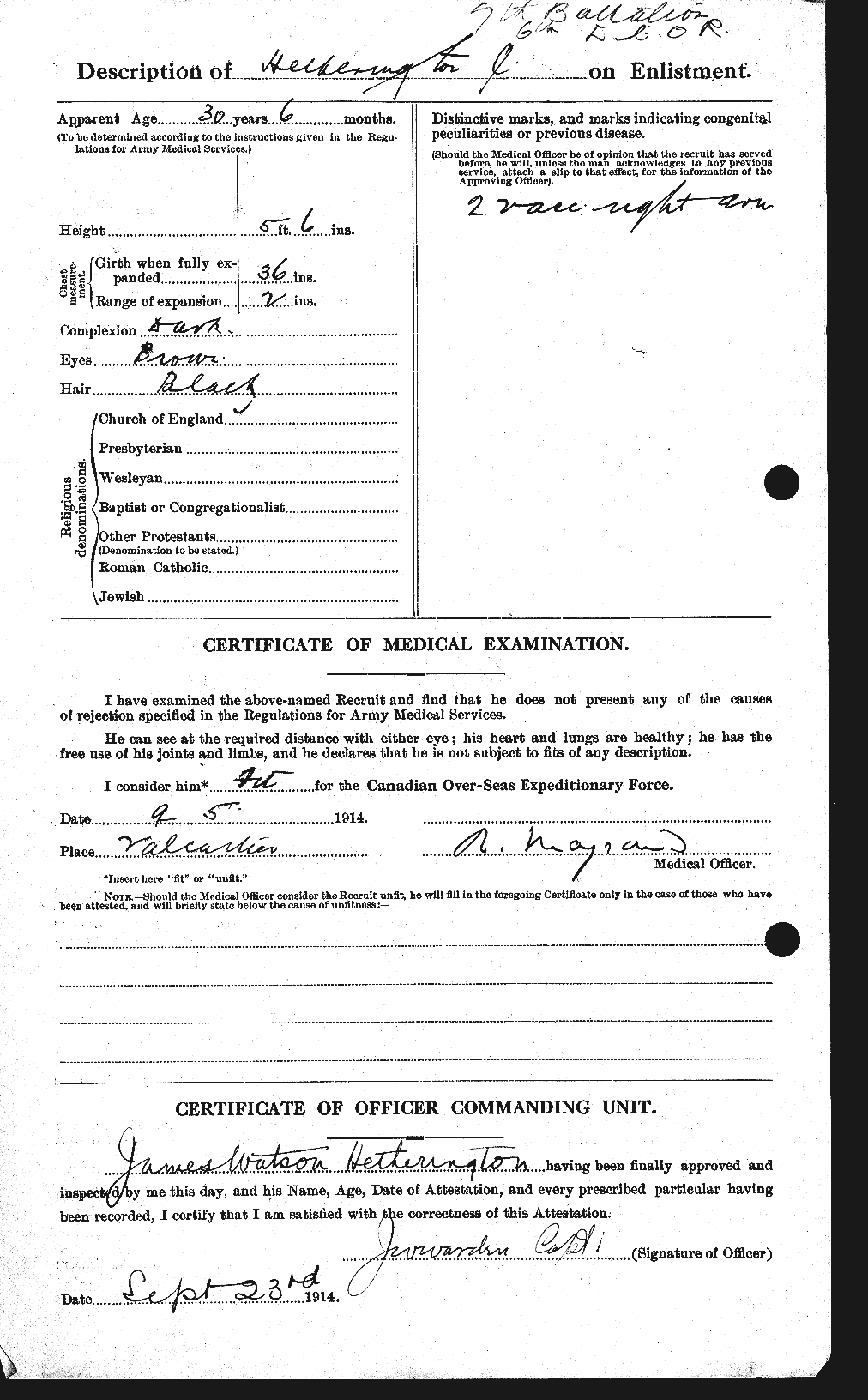 Personnel Records of the First World War - CEF 390703b