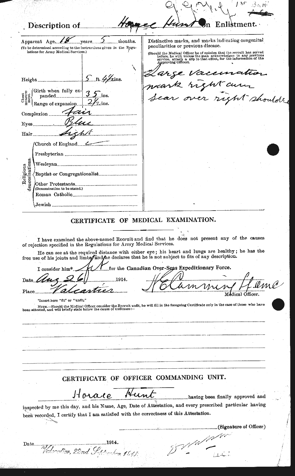 Personnel Records of the First World War - CEF 407575b