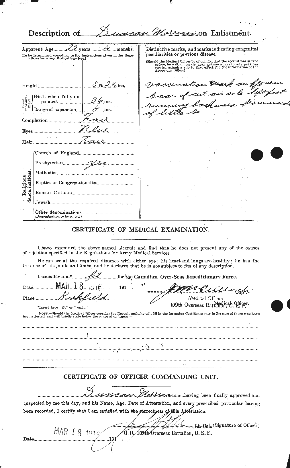 Personnel Records of the First World War - CEF 505479b