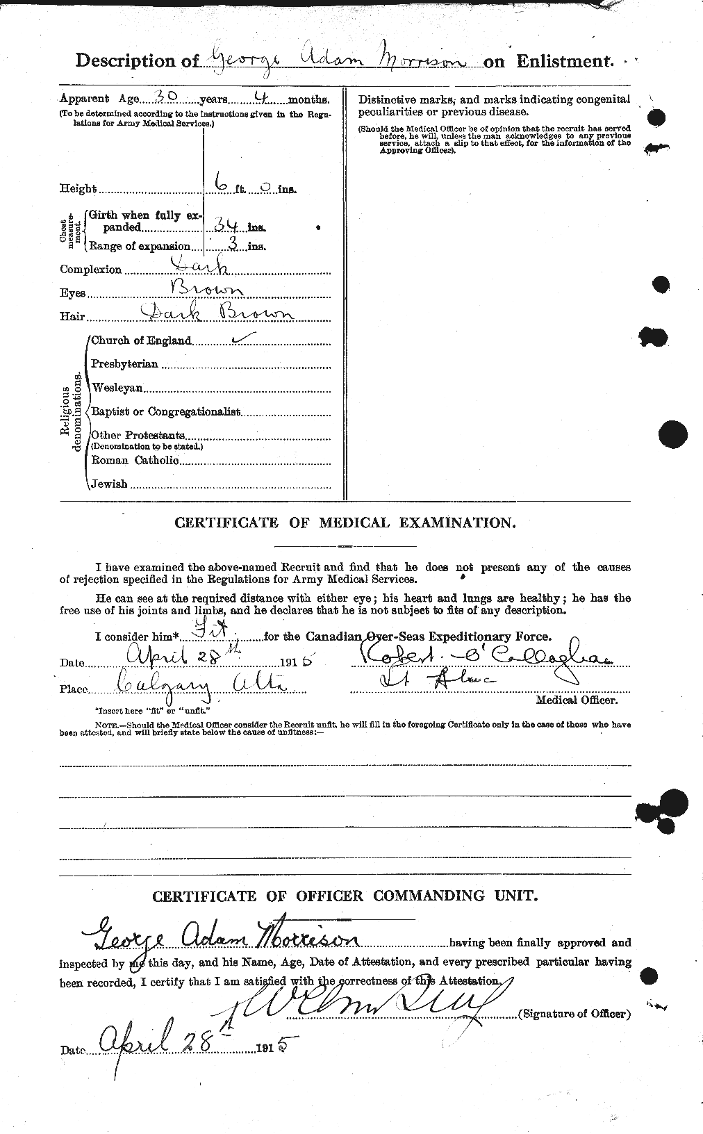 Personnel Records of the First World War - CEF 506796b