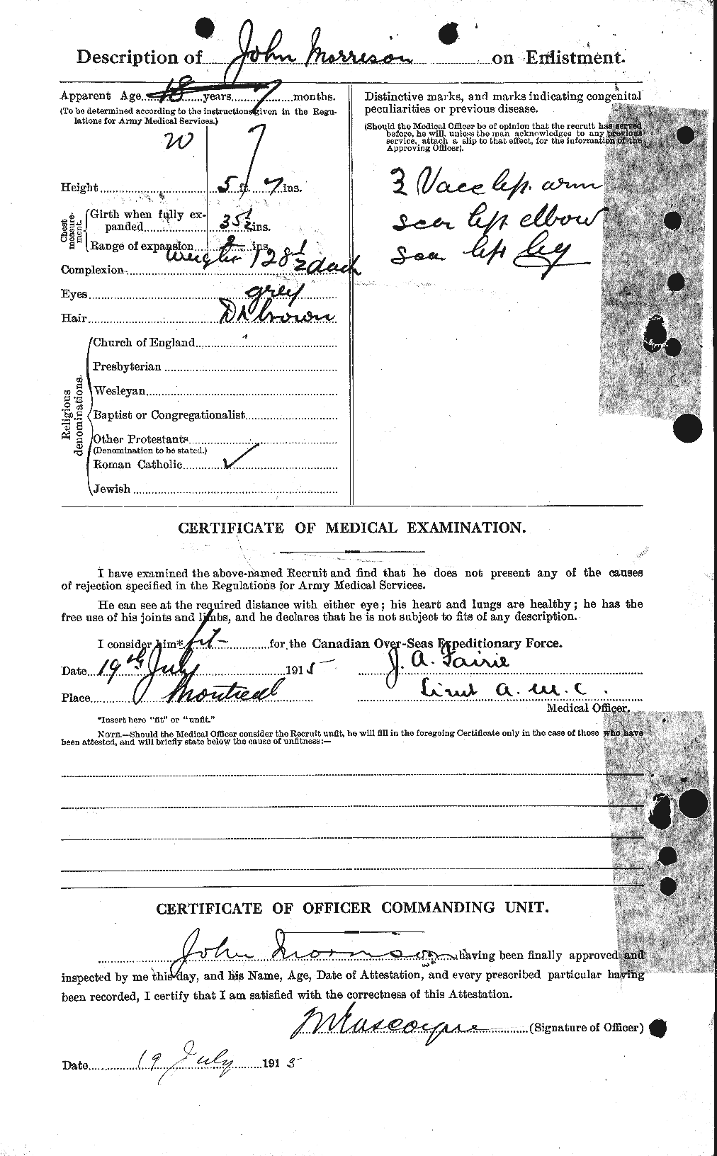 Personnel Records of the First World War - CEF 506977b