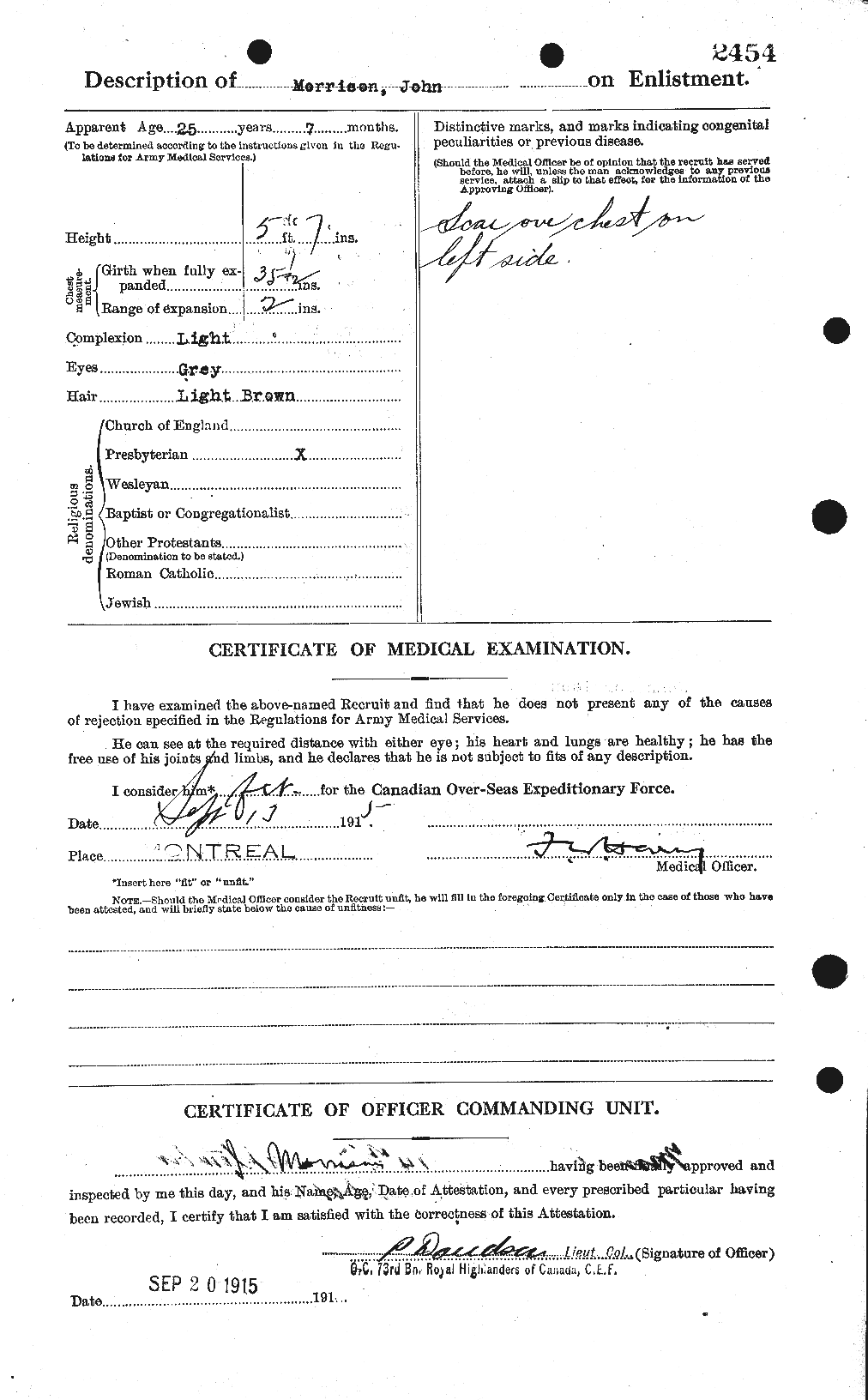 Personnel Records of the First World War - CEF 506996b