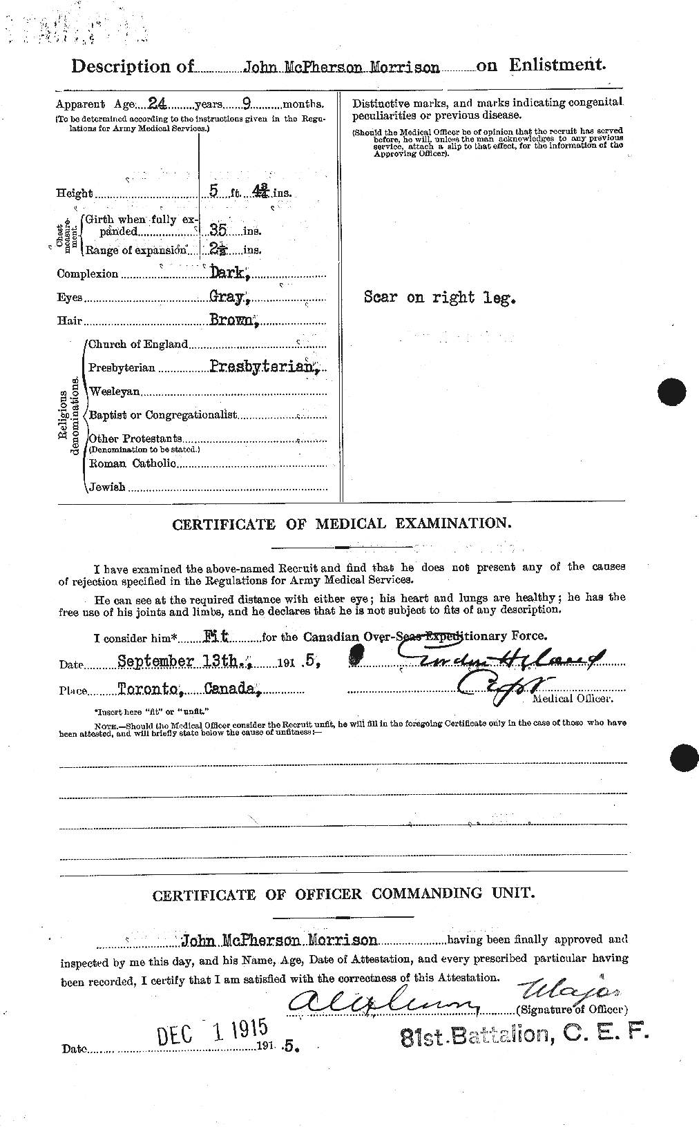 Personnel Records of the First World War - CEF 507059b