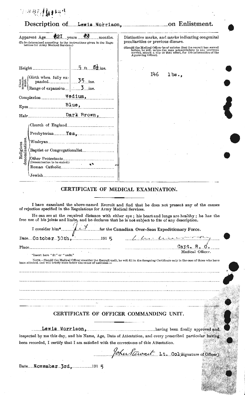 Personnel Records of the First World War - CEF 507135b