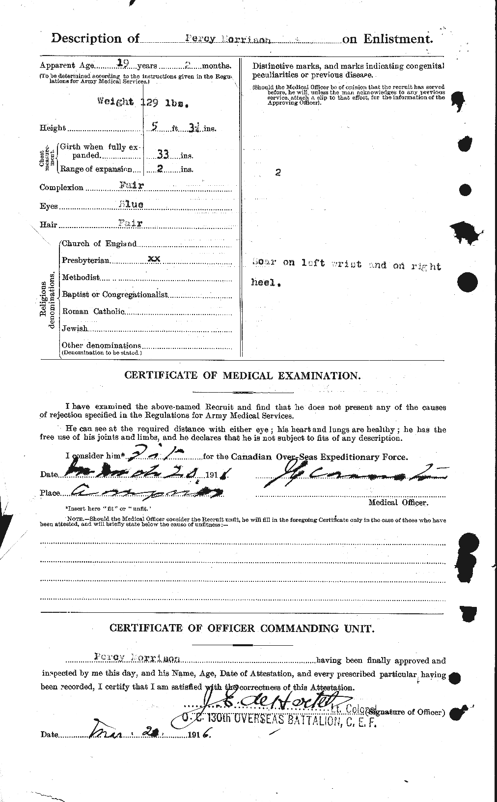 Personnel Records of the First World War - CEF 509048b