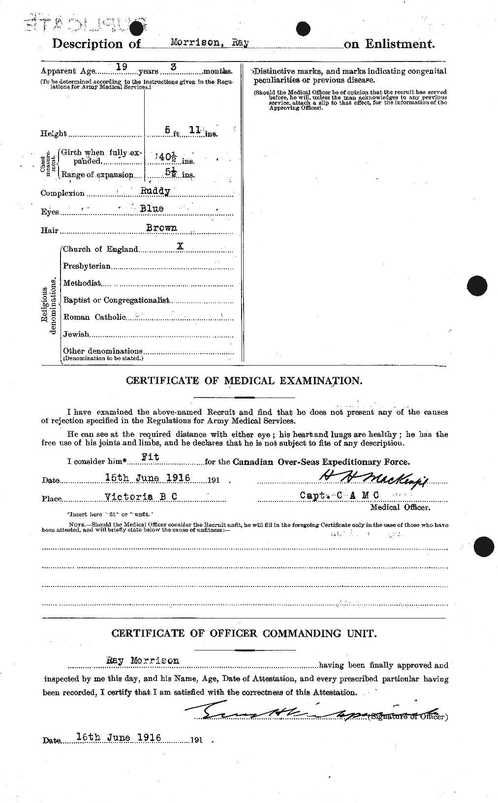 Personnel Records of the First World War - CEF 509069b