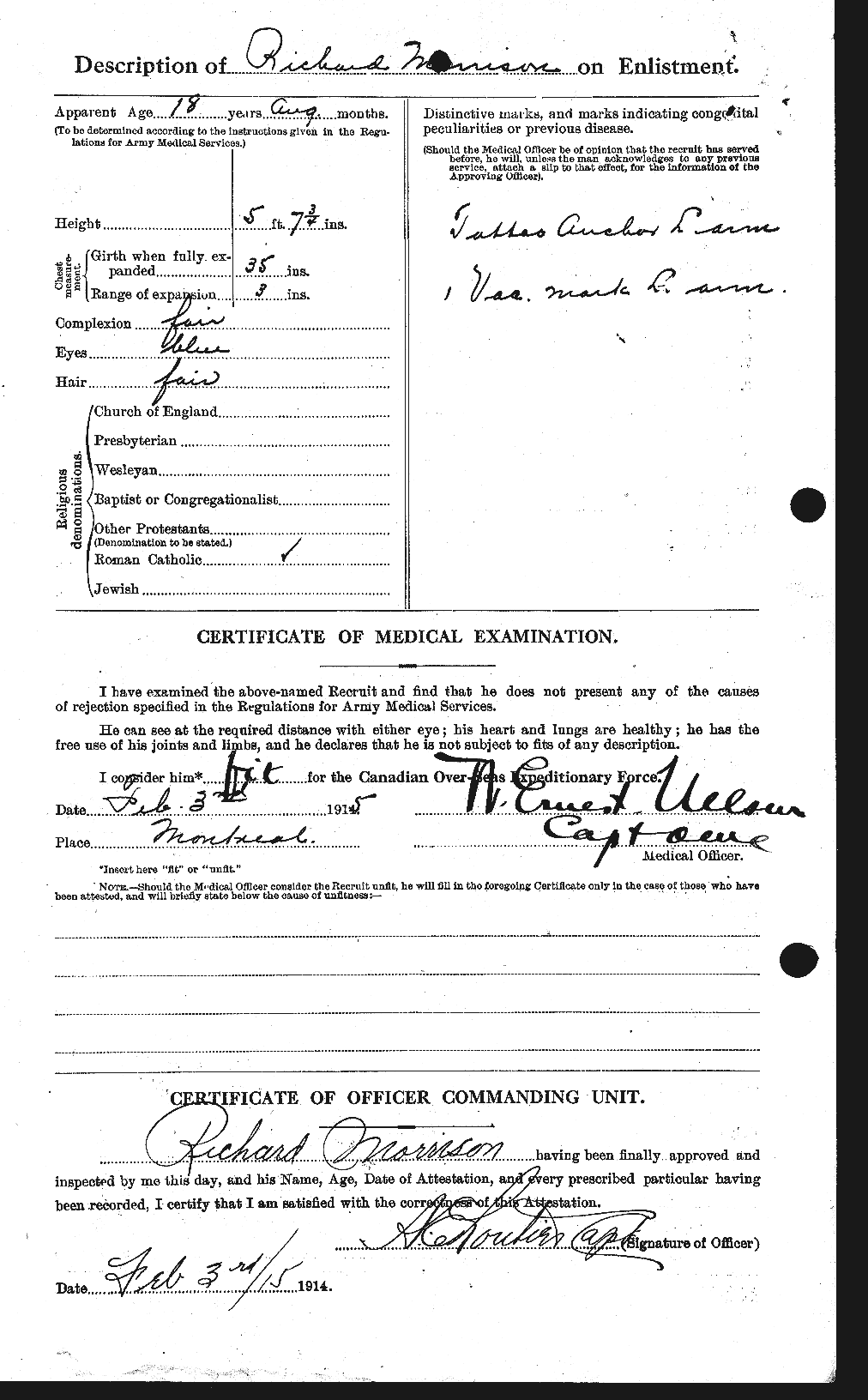 Personnel Records of the First World War - CEF 509075b