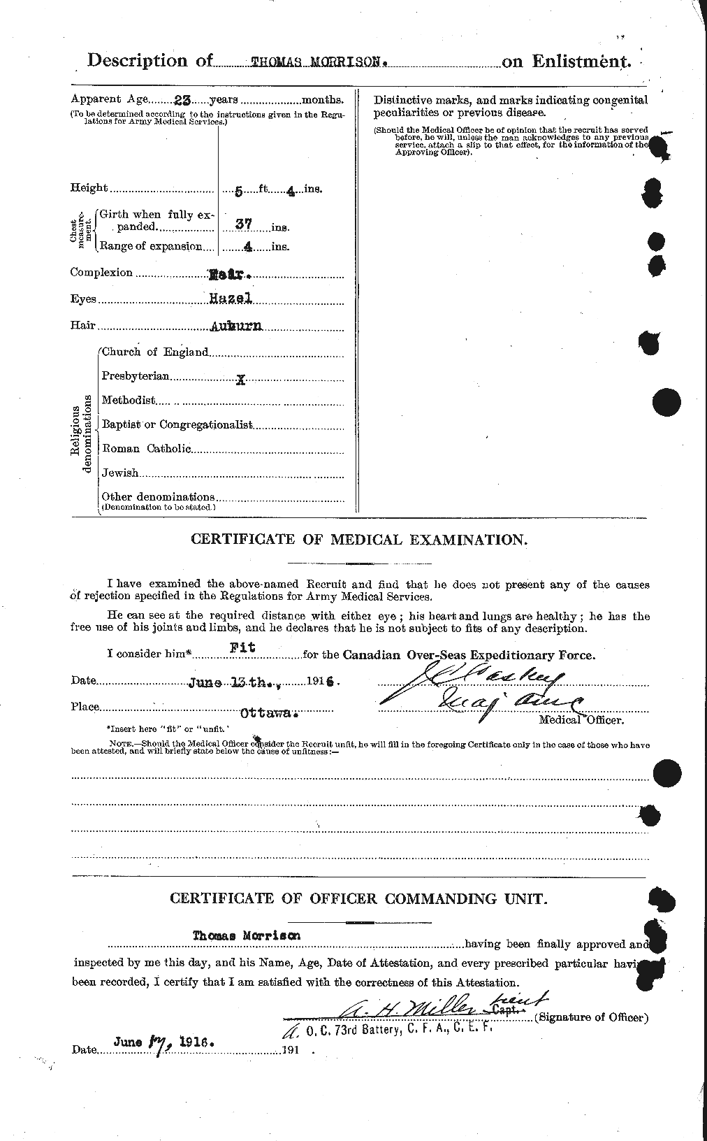 Personnel Records of the First World War - CEF 509176b