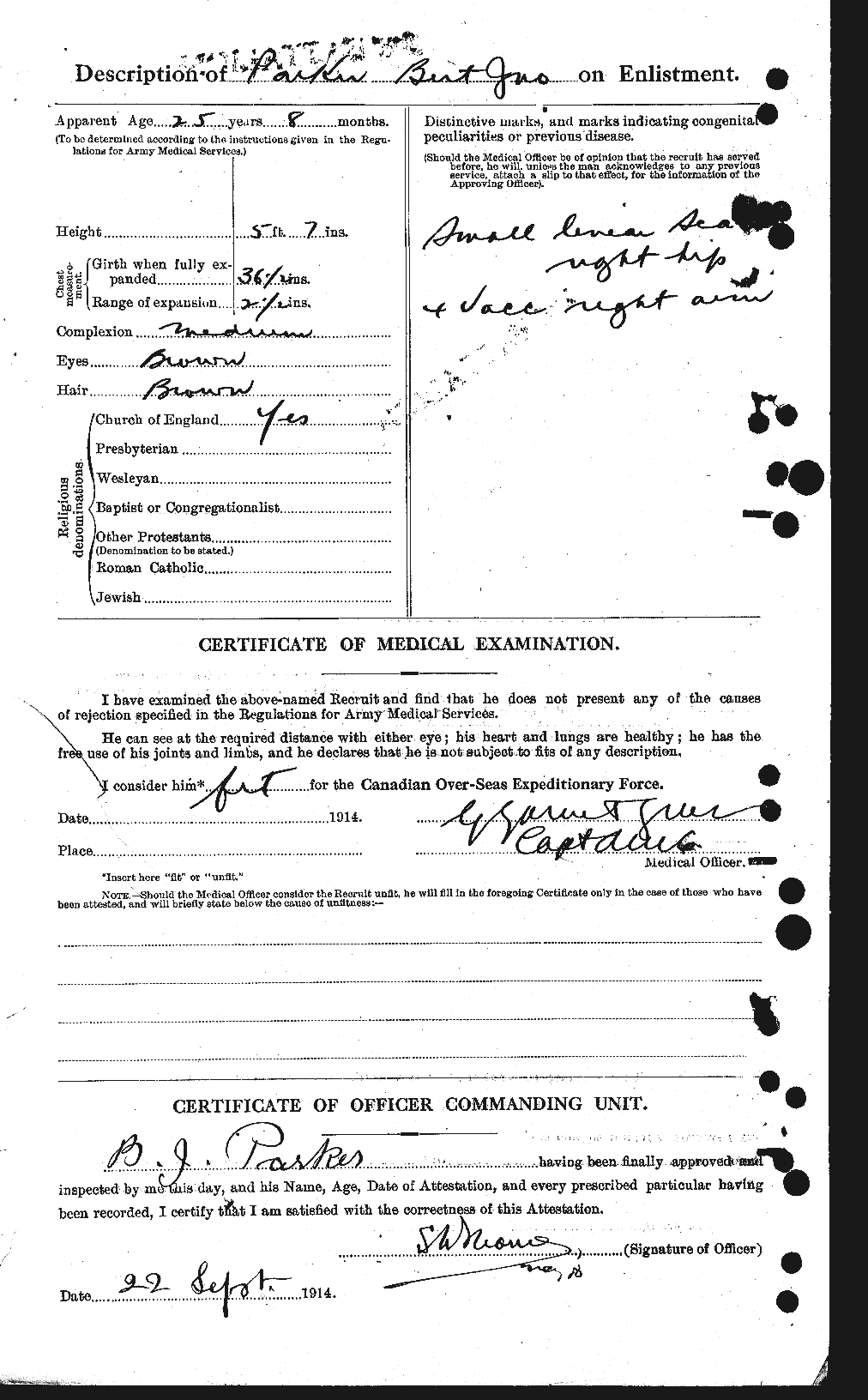 Personnel Records of the First World War - CEF 565047b