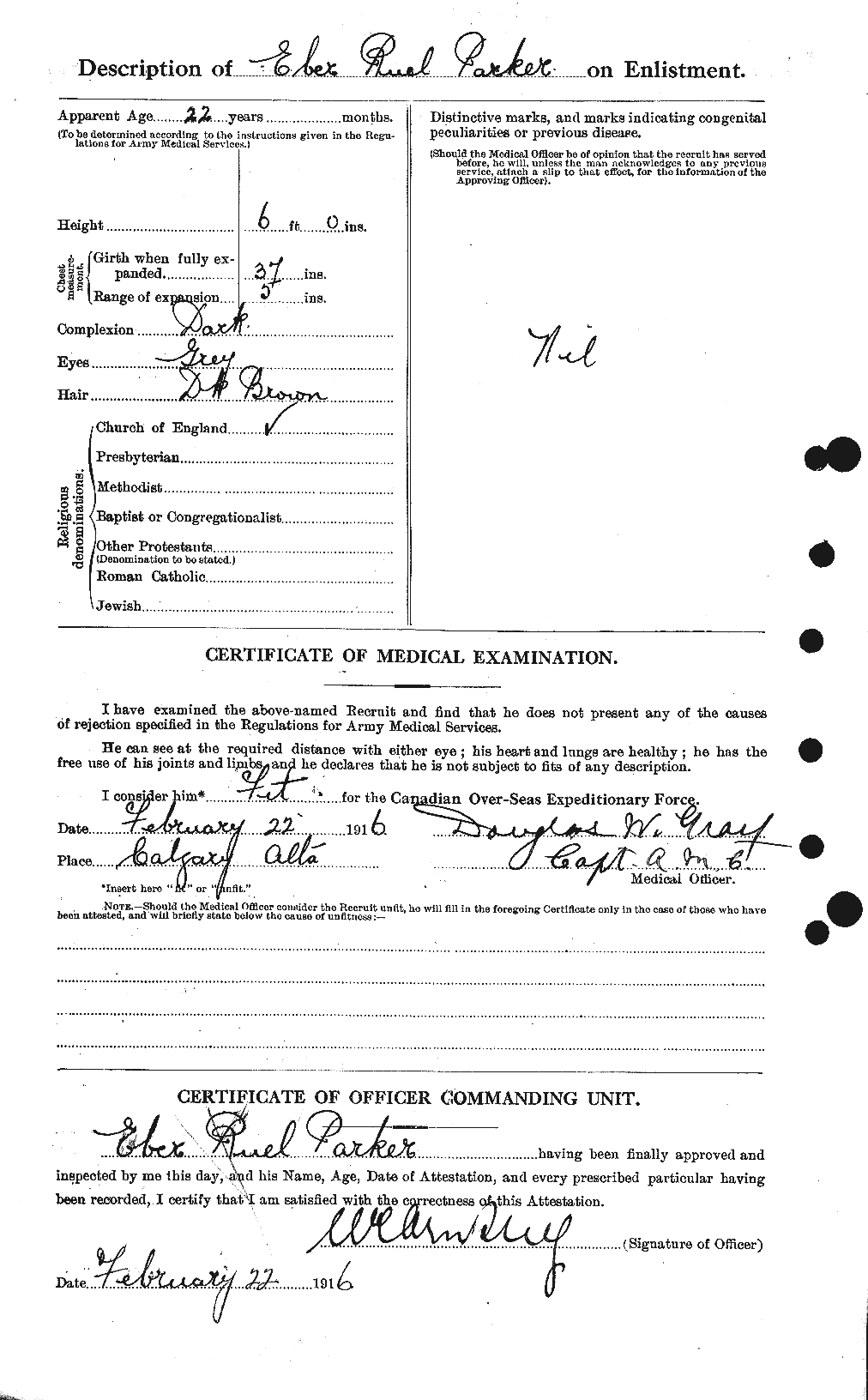 Personnel Records of the First World War - CEF 565122b