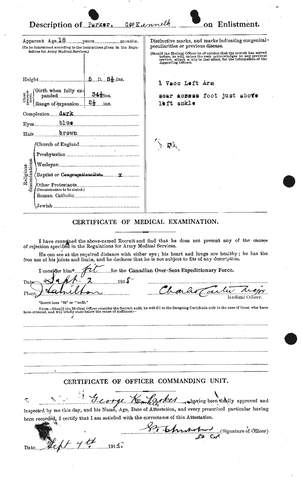 Personnel Records of the First World War - CEF 565274b