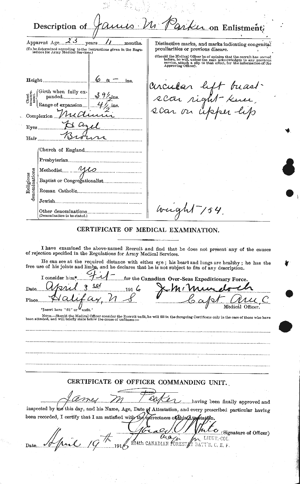 Personnel Records of the First World War - CEF 565436b
