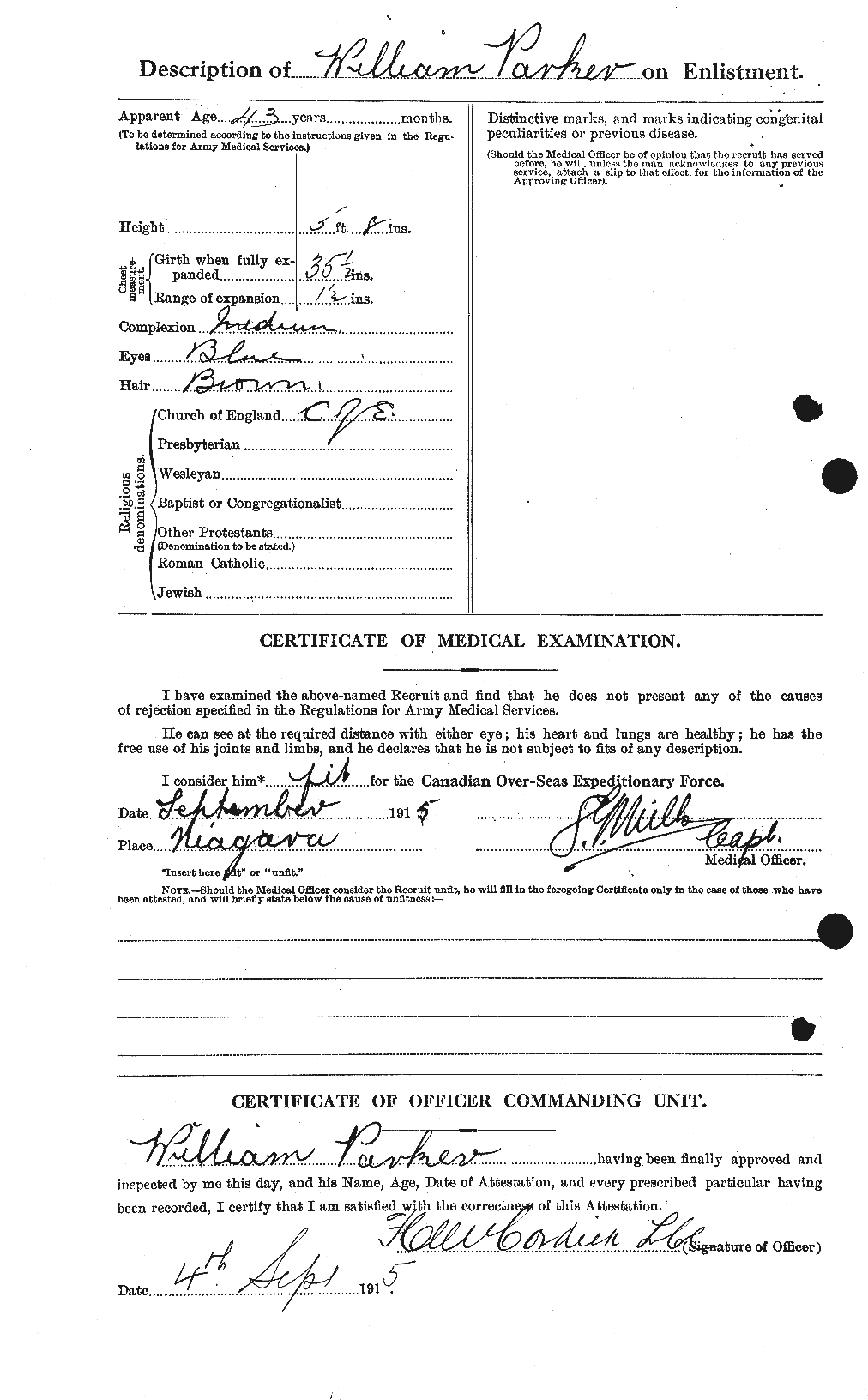 Personnel Records of the First World War - CEF 565720b