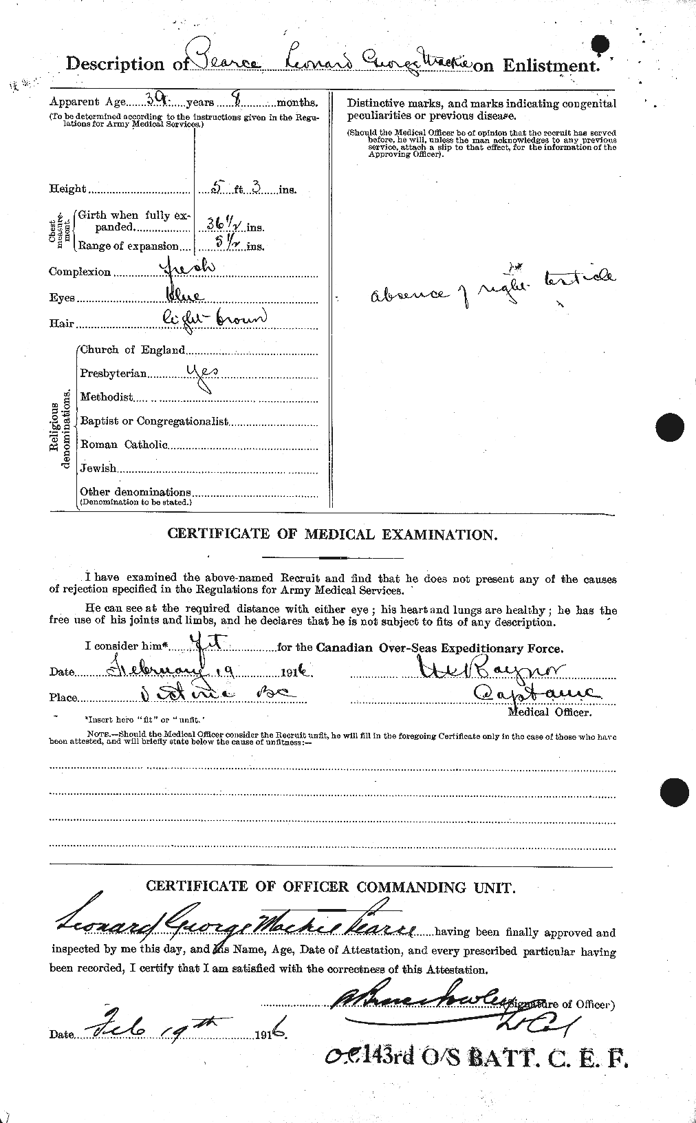 Personnel Records of the First World War - CEF 570708b