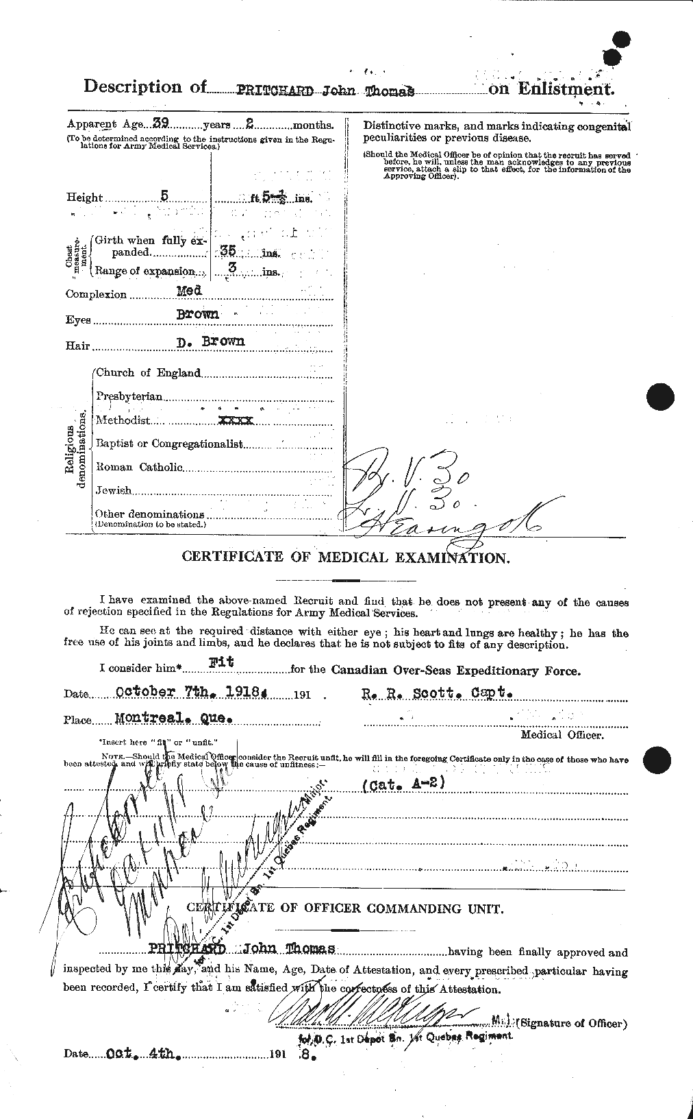 Personnel Records of the First World War - CEF 588573b