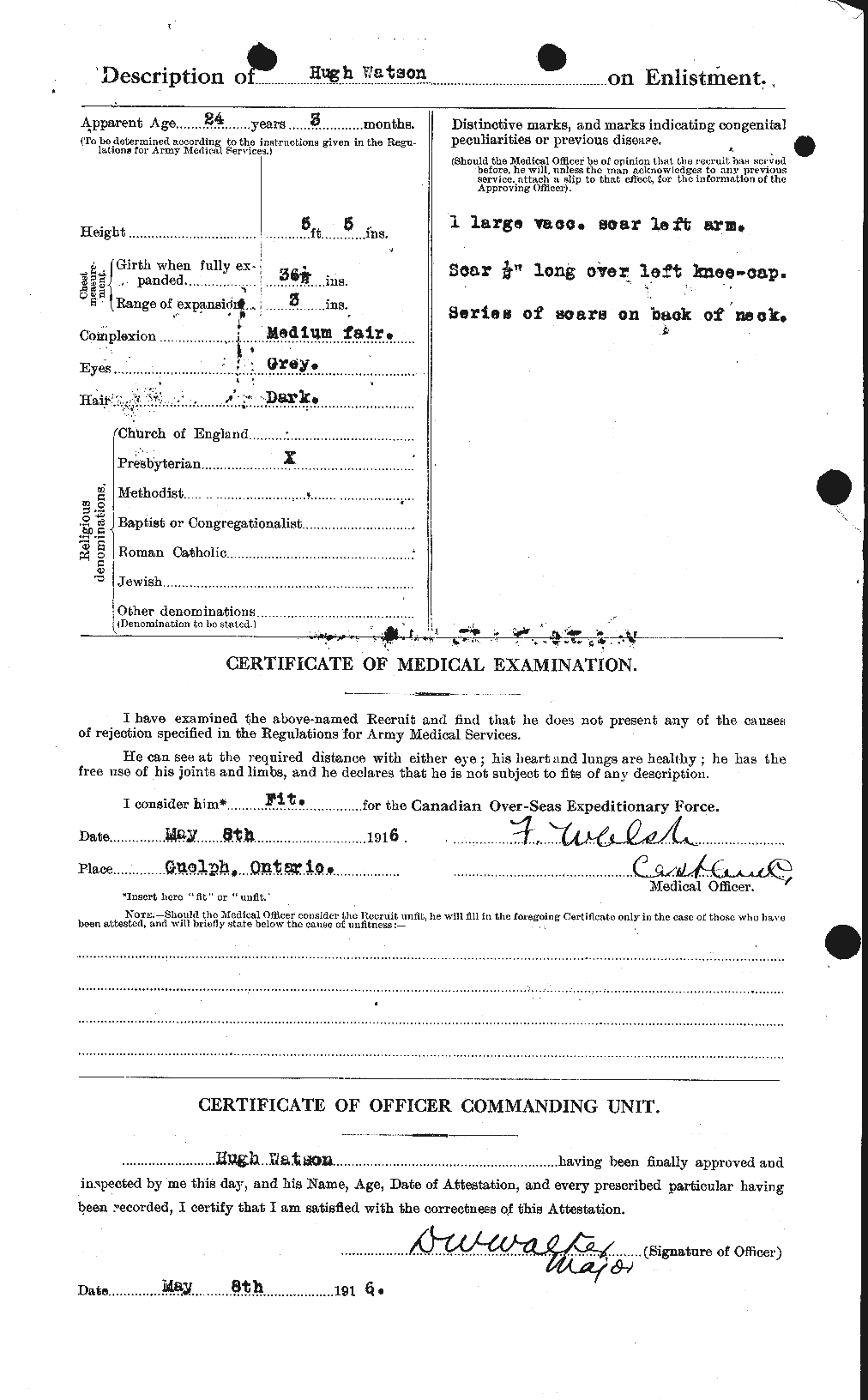 Personnel Records of the First World War - CEF 658866b