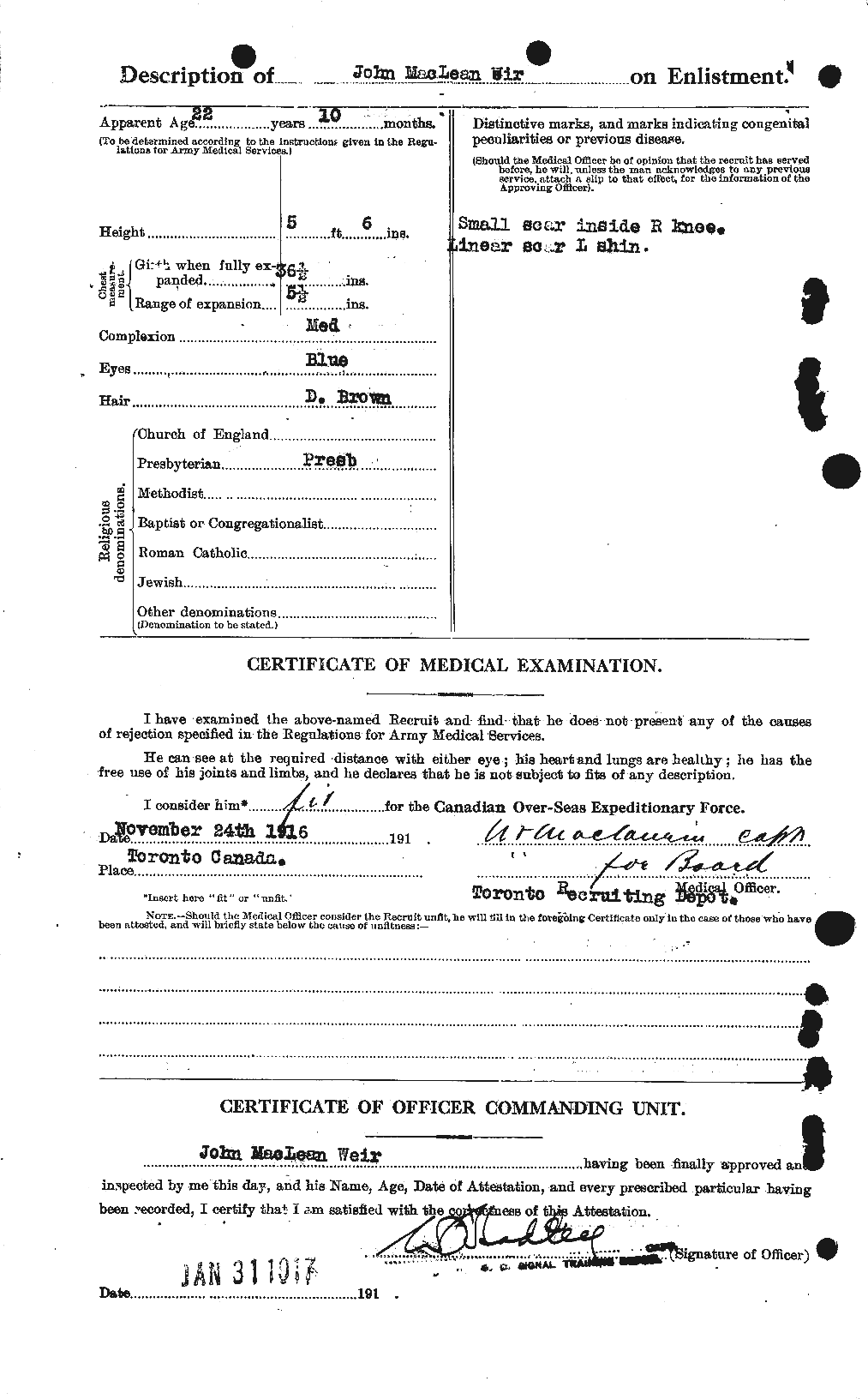 Personnel Records of the First World War - CEF 663884b