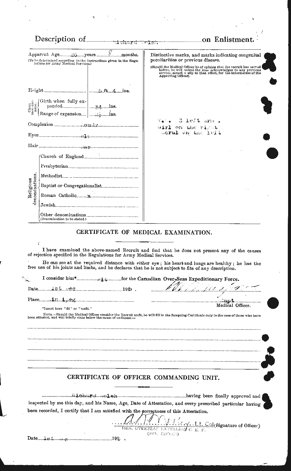 Personnel Records of the First World War - CEF 667710b