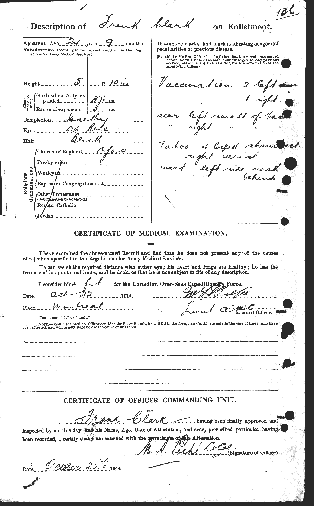 Personnel Records of the First World War - CEF 692574b