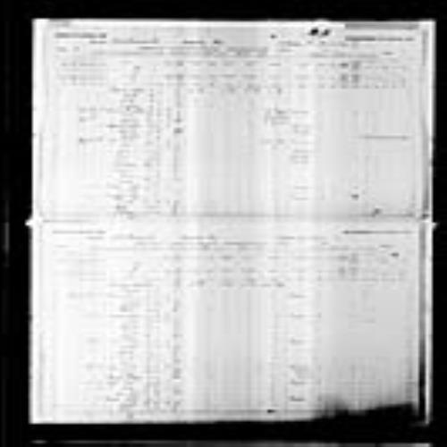 Digitized page of Census of Canada, 1891, Page number 2-3, for Docite Leger
