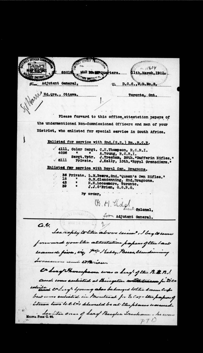 Page numérisé de Boer War pour l'image numéro: e002204732