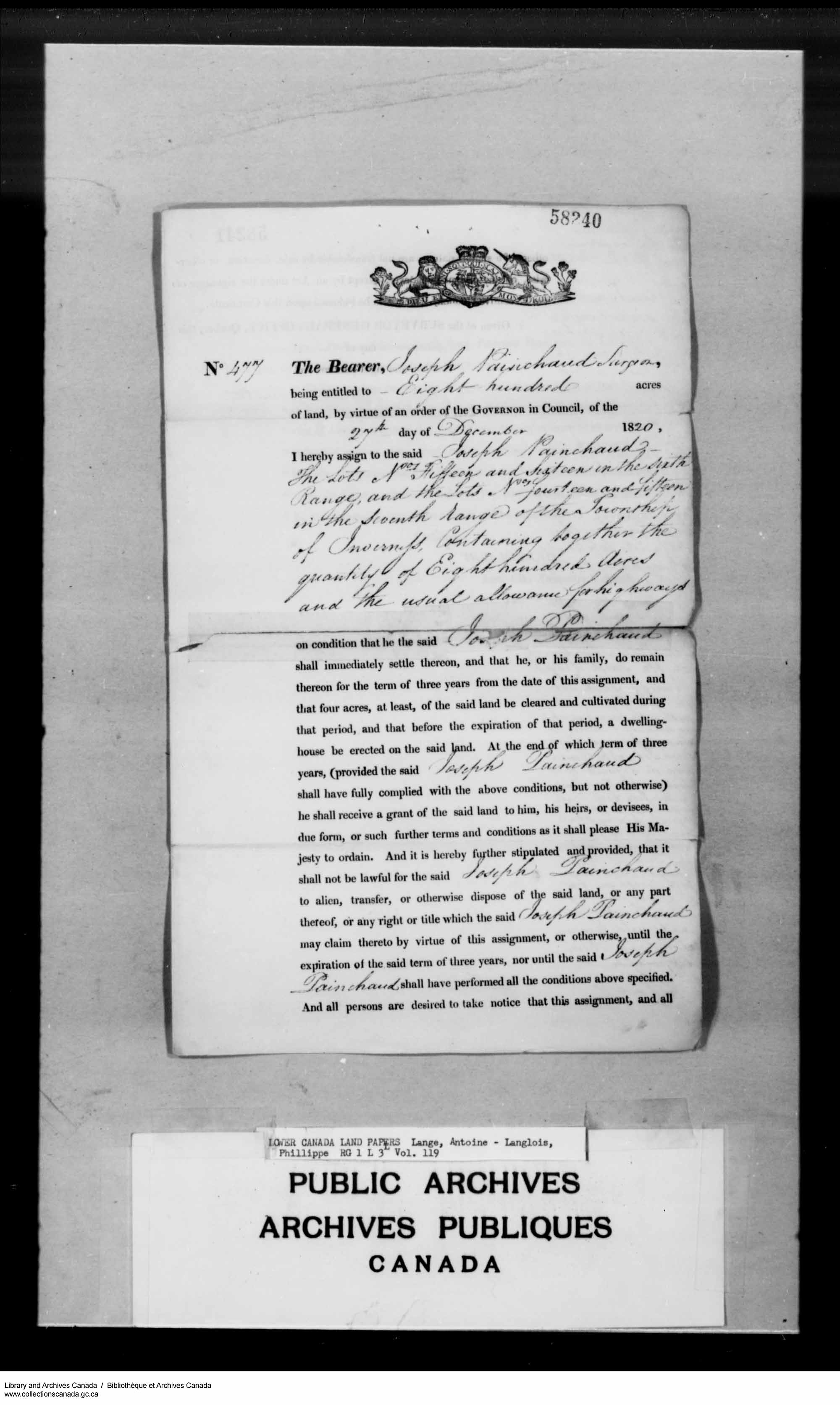 Digitized page of  for Image No.: e008702887