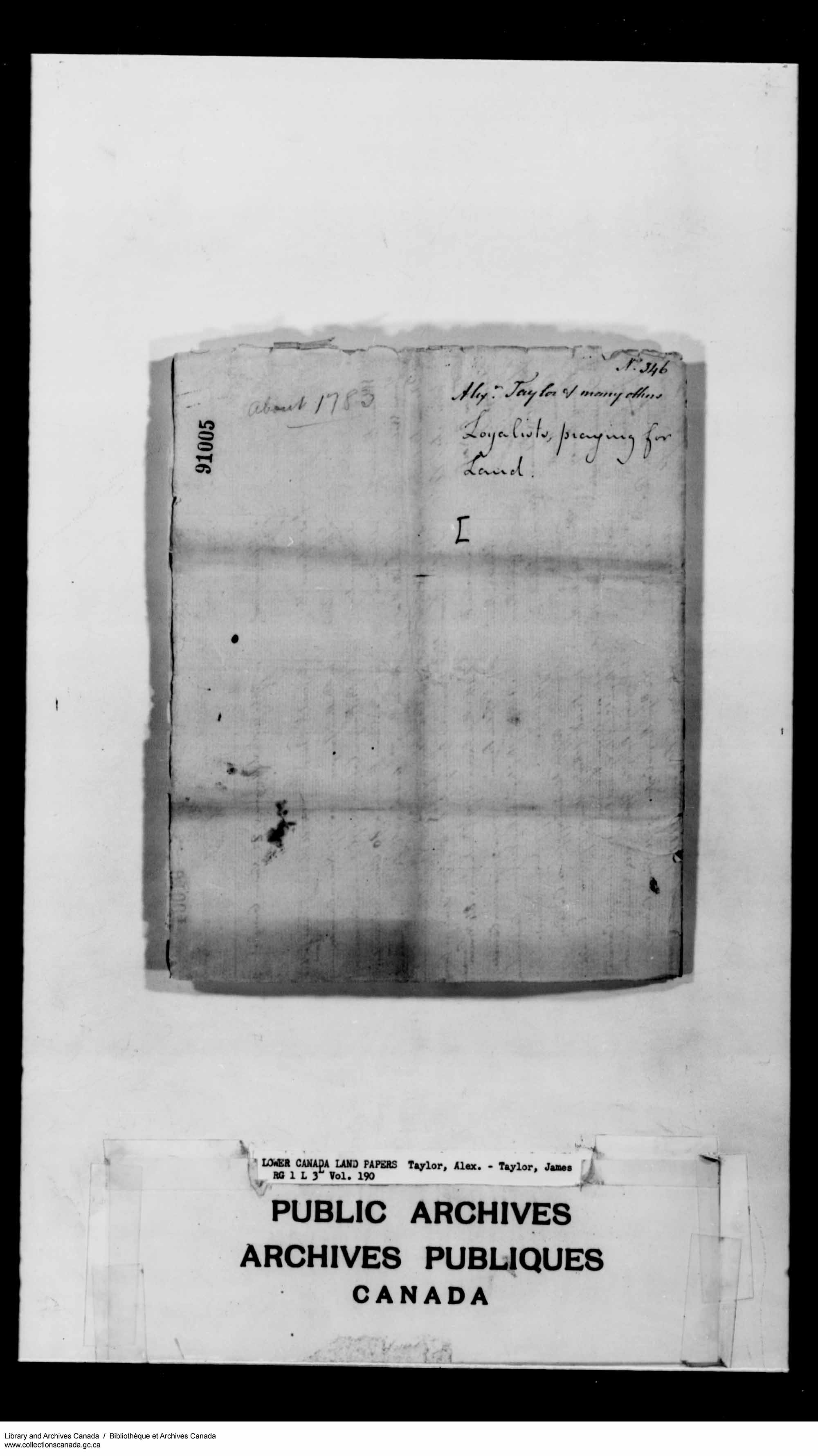 Digitized page of  for Image No.: e008738189