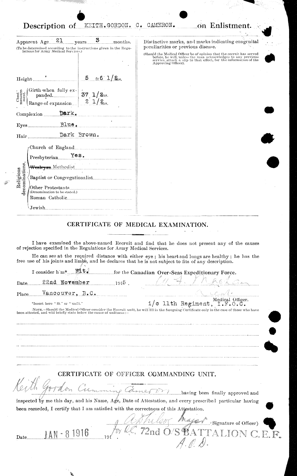 Personnel Records of the First World War - CEF 002372b