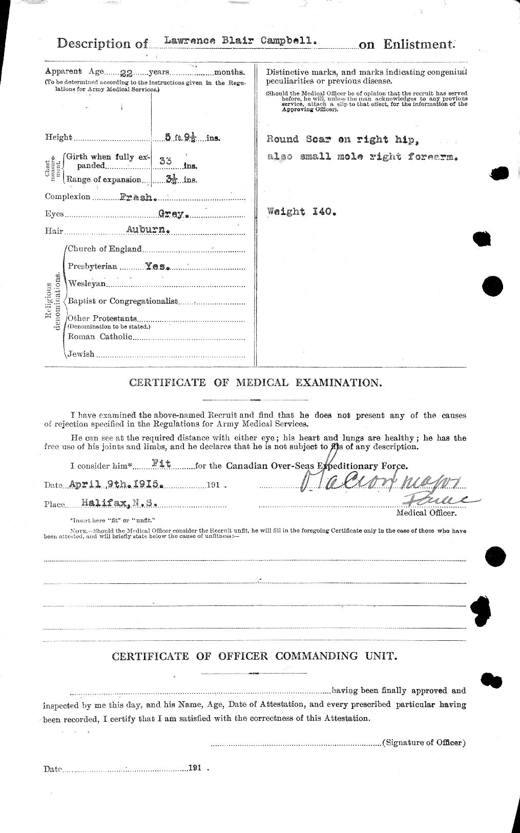 Personnel Records of the First World War - CEF 002782d
