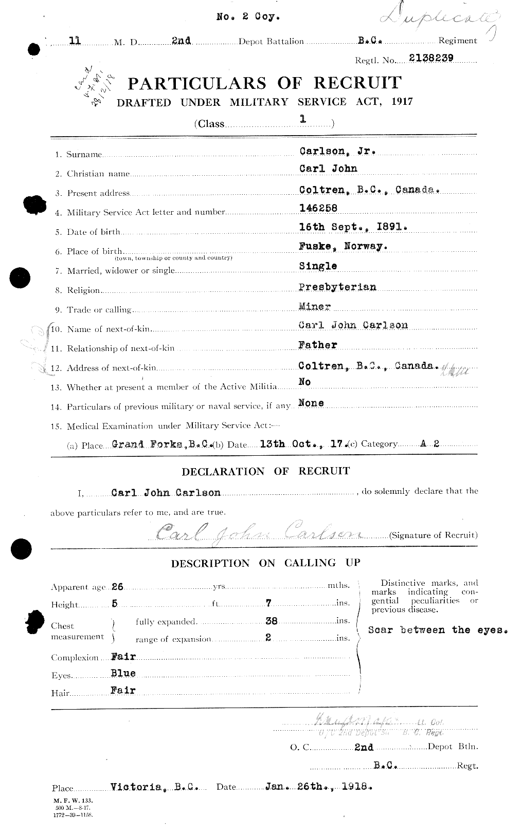 Personnel Records of the First World War - CEF 004504a