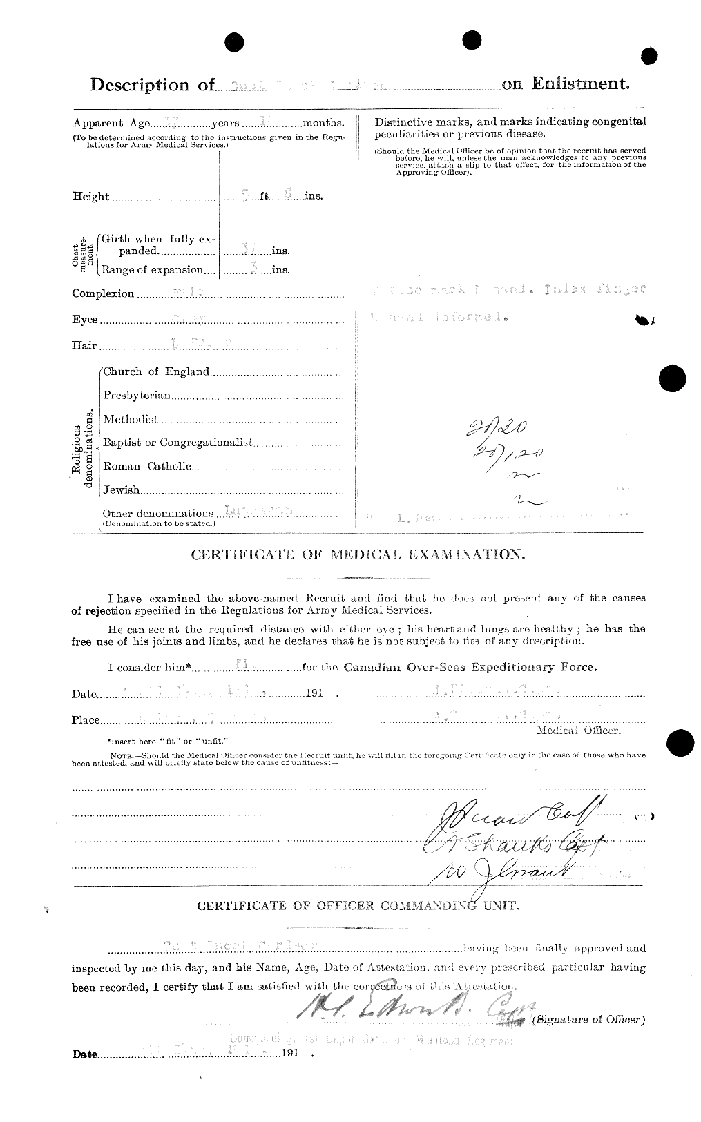 Personnel Records of the First World War - CEF 004548b