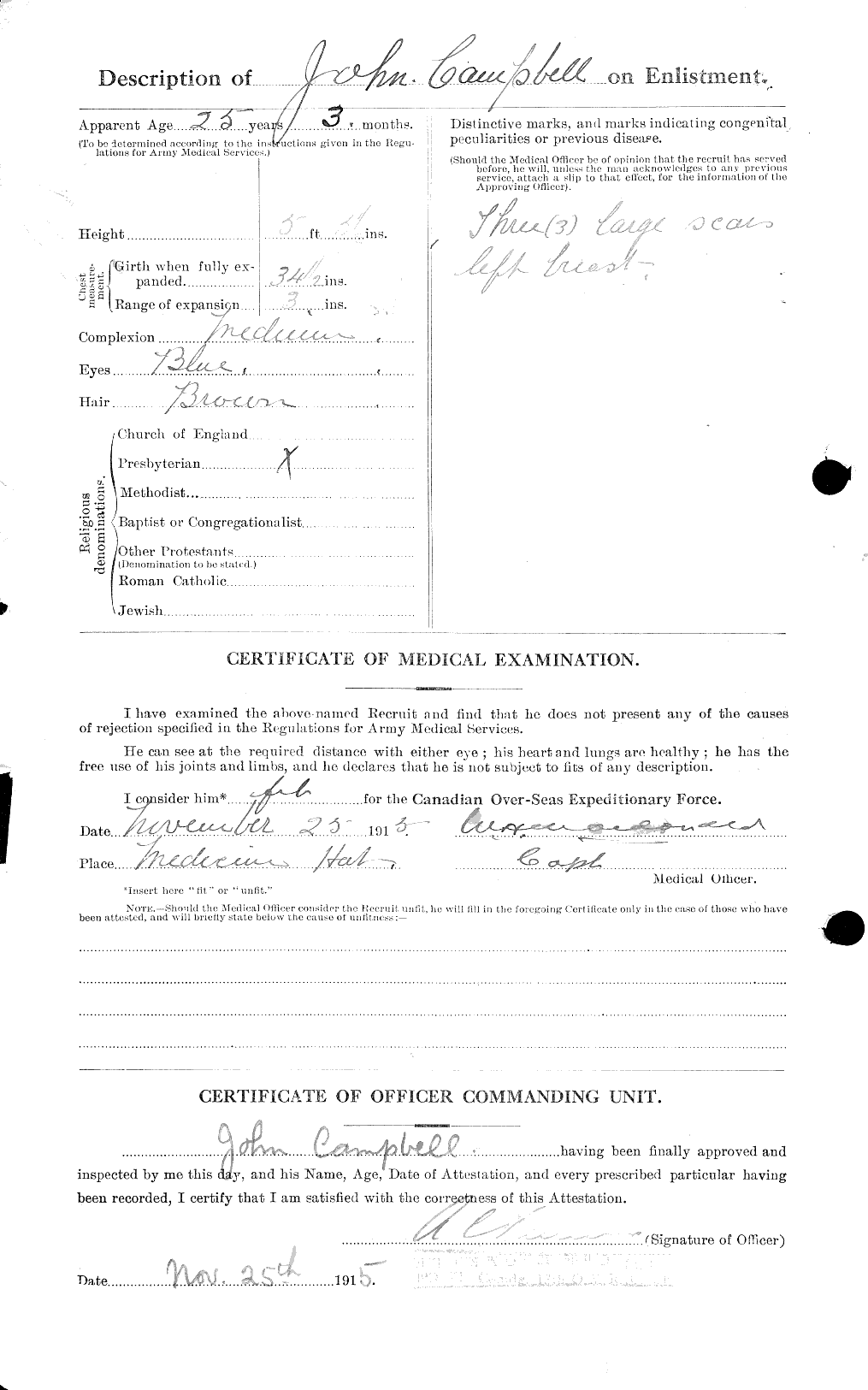 Personnel Records of the First World War - CEF 008454b