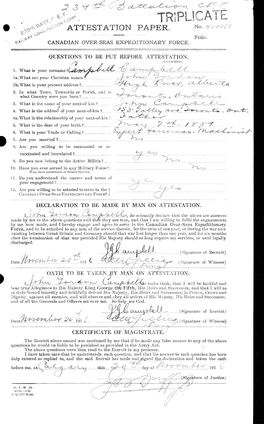 Personnel Records of the First World War - CEF 008529a