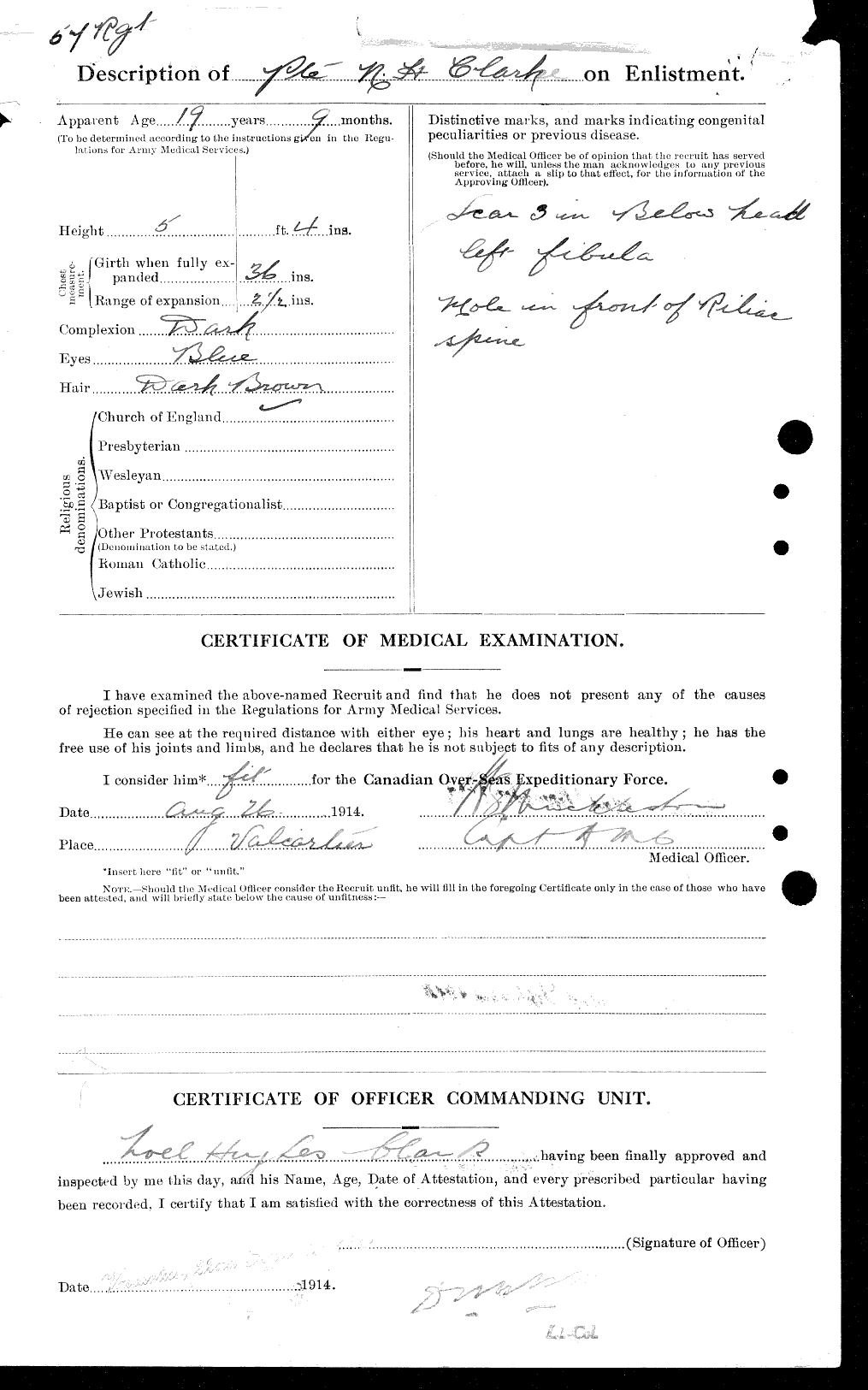 Personnel Records of the First World War - CEF 021204b